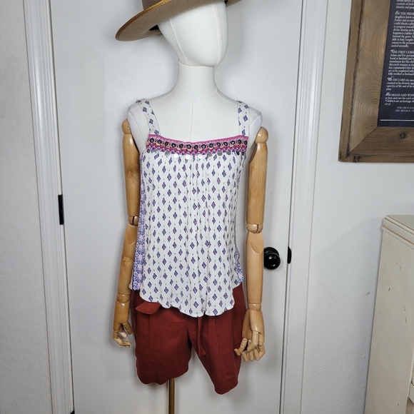 Tribal Fashion Boho Tank Top Size XS - Picture 1 of 9